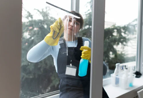 Nettoyage de vitres intérieures et extérieures à Cheminon